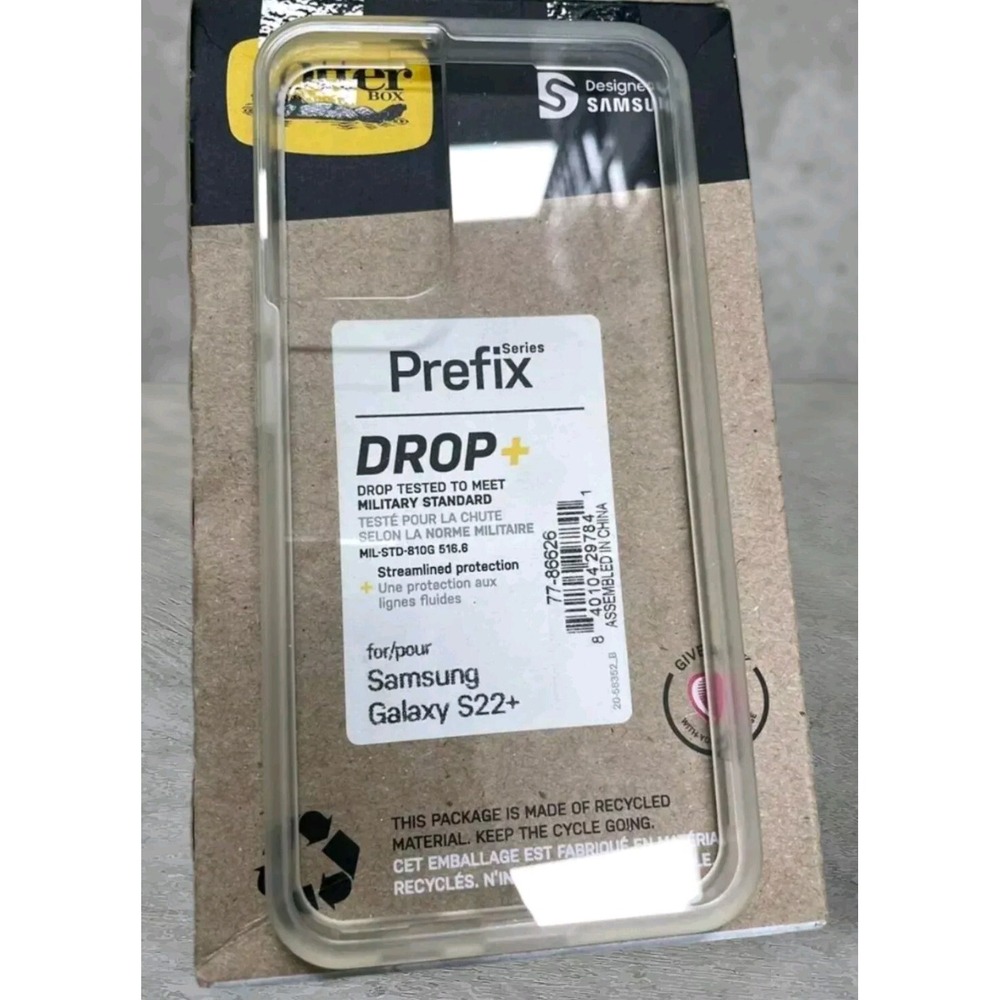 Otterbox Prefix For Samsung Galaxy S22+ (Plus) Clear See Full Description T3‎